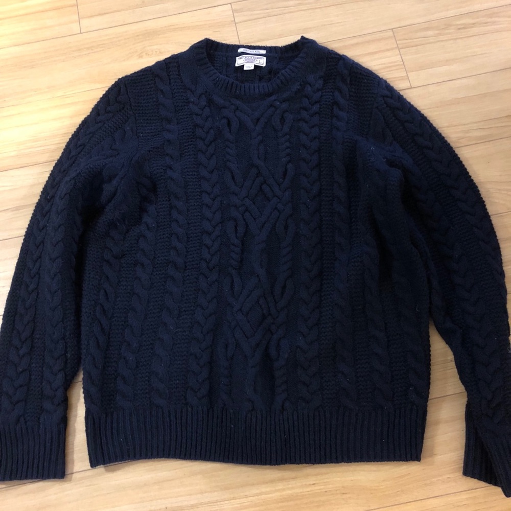Jcrew Wallace & Barnes Cable Knit Sweater